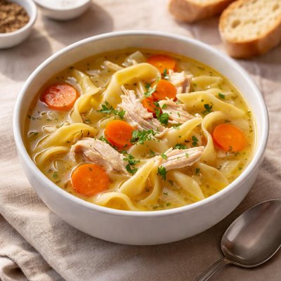 Amish chicken noodle soup