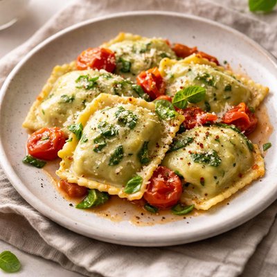 Amys spinach ravioli