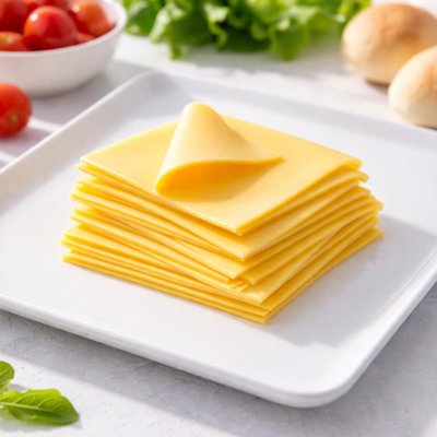 Rebanada de queso ancla