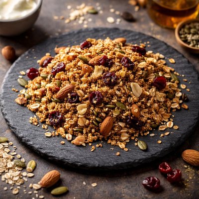 Ancient grains probiotic granola