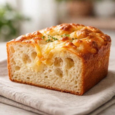 Andersen bakery cheese bread slice