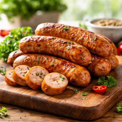 Andoille chicken sausage
