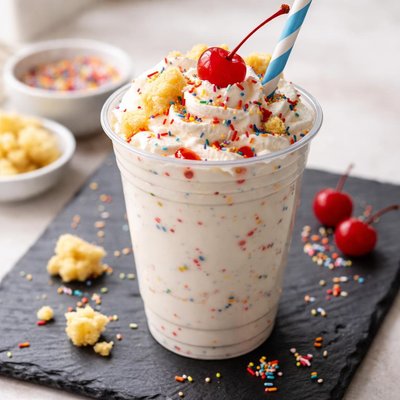Andys frozen custard birthday shake