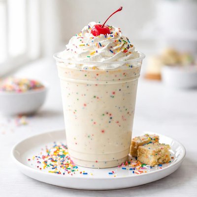 Andys frozen custard medium birthday shake