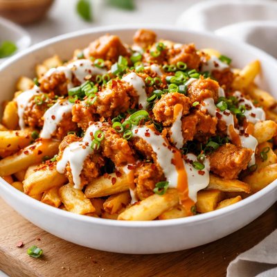 Angry chickz angry fries bowl