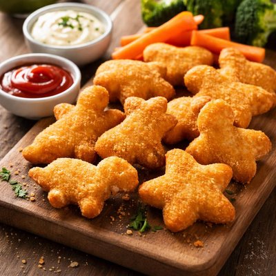 Animalitos de pechuga de pollo