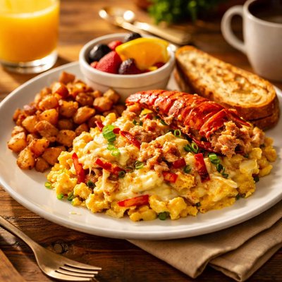 Another broken egg cafe lobster