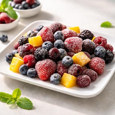 Antioxidant frozen fruit mix