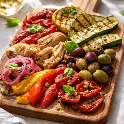 Antipasto misto di verdure