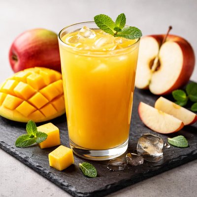 Apple and mango juice