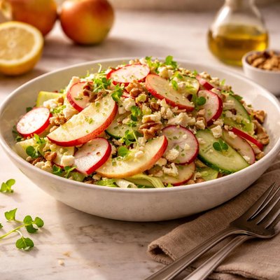 Apple and radish salad