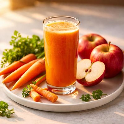 Apple carrot juice