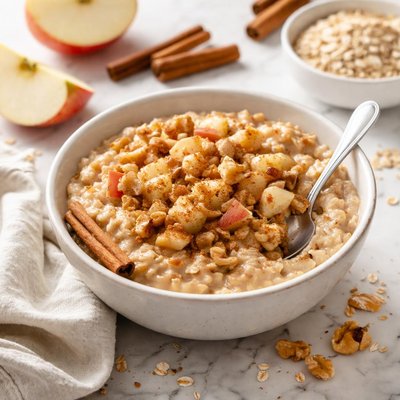 Apple cinnamon instant oatmeal