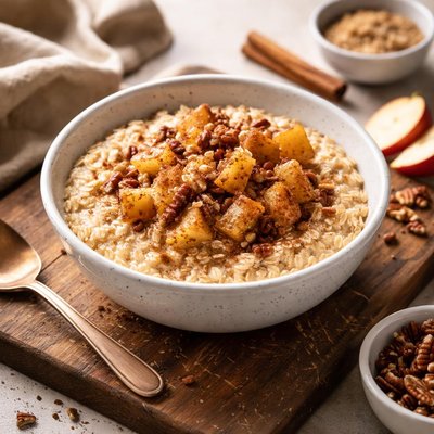 Apple cinnamon oat meal