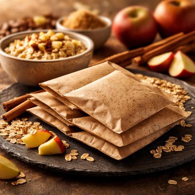 Apple cinnamon oatmeal packets