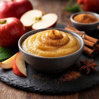 Apple cinnamon puree
