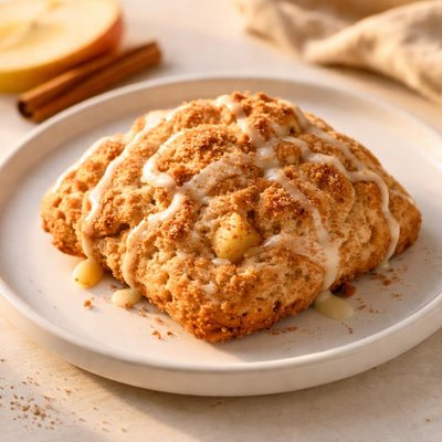 Apple cinnamon scone