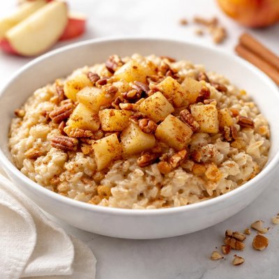 Apple cinnemon oatmeal