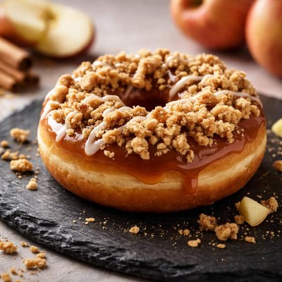 Apfel-Bratkrapfen von Dunkin' Donuts