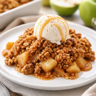 Apple crumble