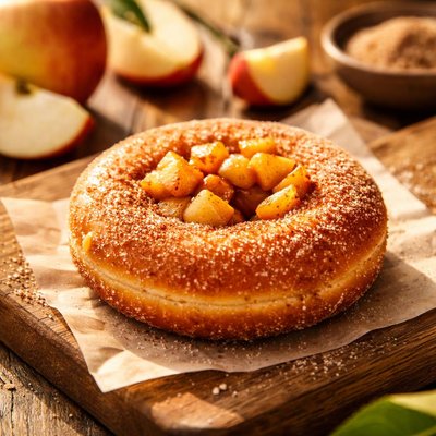Apple donut