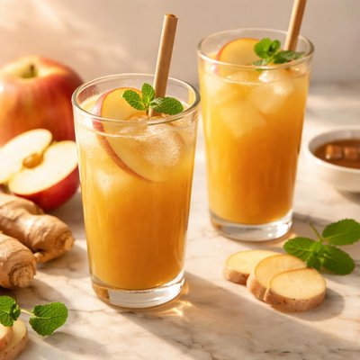 Apple ginger juice