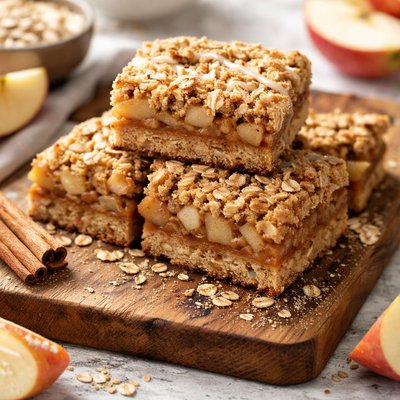 Apple oat bar