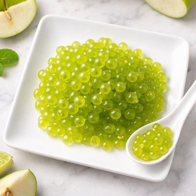 Apple popping pearls