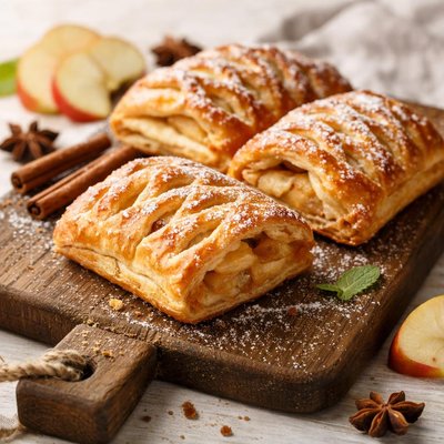 Apple puff pastry