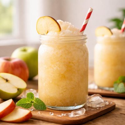 Apple slushee