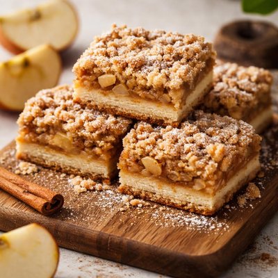 Apple streusel