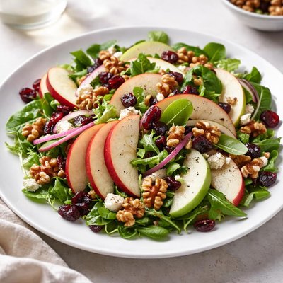 Apple walnut salad