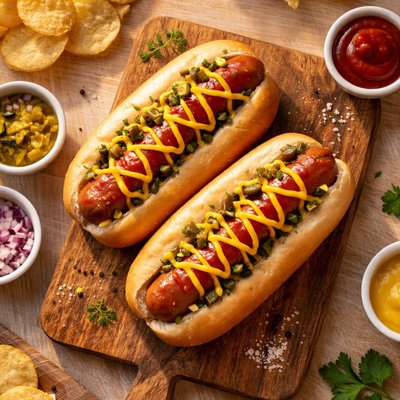 Applegate turkey hotdog