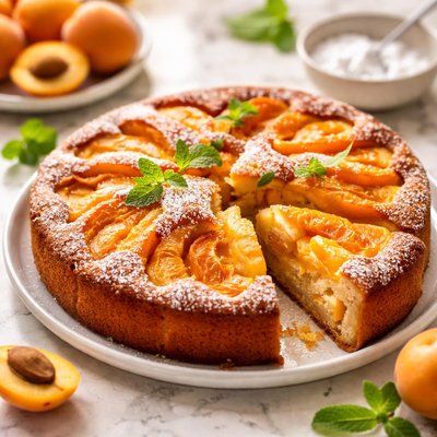 Apricot cake