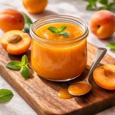 Apricot coulis
