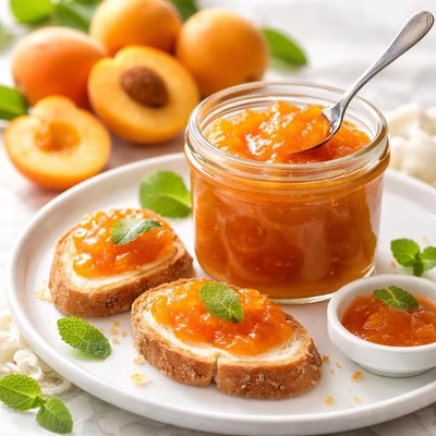 Apricot marmalade