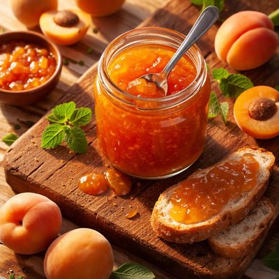 Apricot marmelade