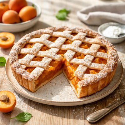 Apricot pie
