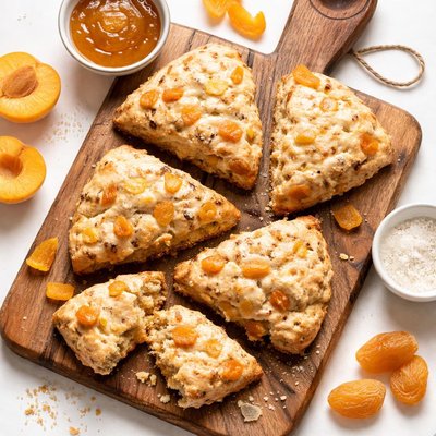 Apricot scone