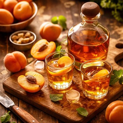 Apricots brandy