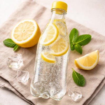 Eau Minérale Citron Gazeuse