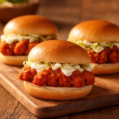 버팔로 치킨 슬라이더