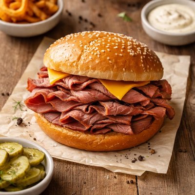 Arbys roast beef sandwich