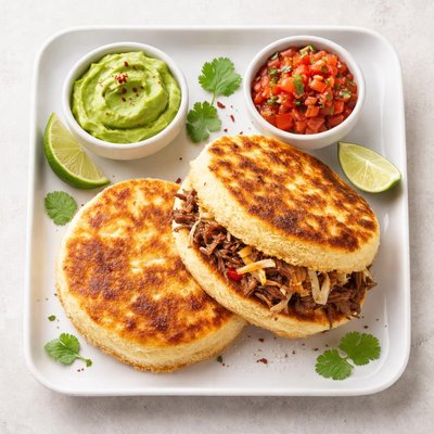 Arepa de masa de yuka