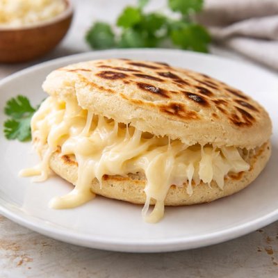 Arepa with cheese