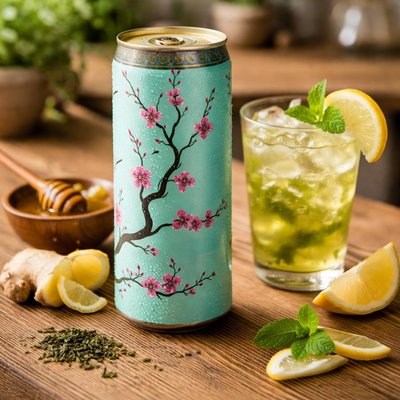 Arizona green tea with ginseng and honey