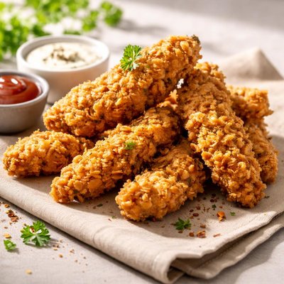 Army chicken strips