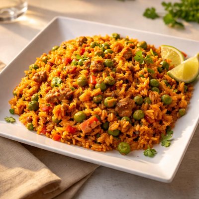 Arroz con guadules