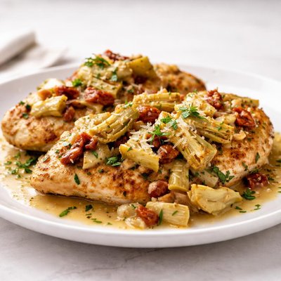 Artichoke chicken
