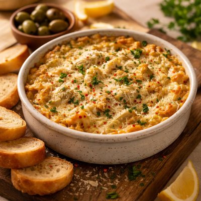 Artichoke parmesan dip